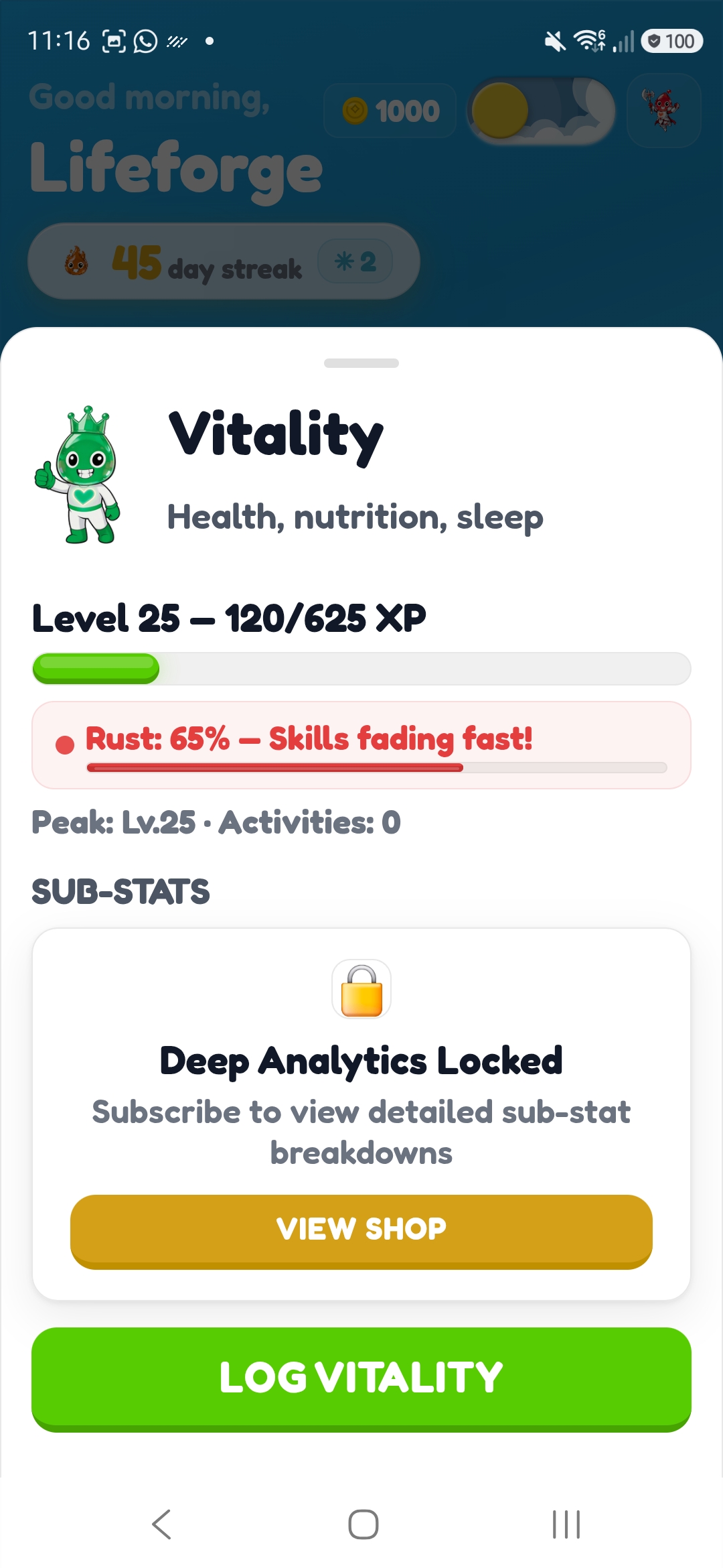 stat detail